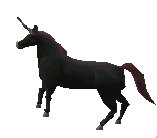 Picture of Black unicorn